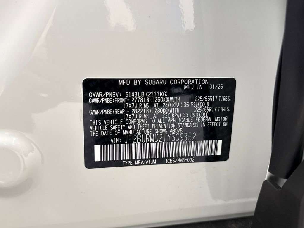 New 2026 Subaru Outback Wilderness AWD/4WD image 28