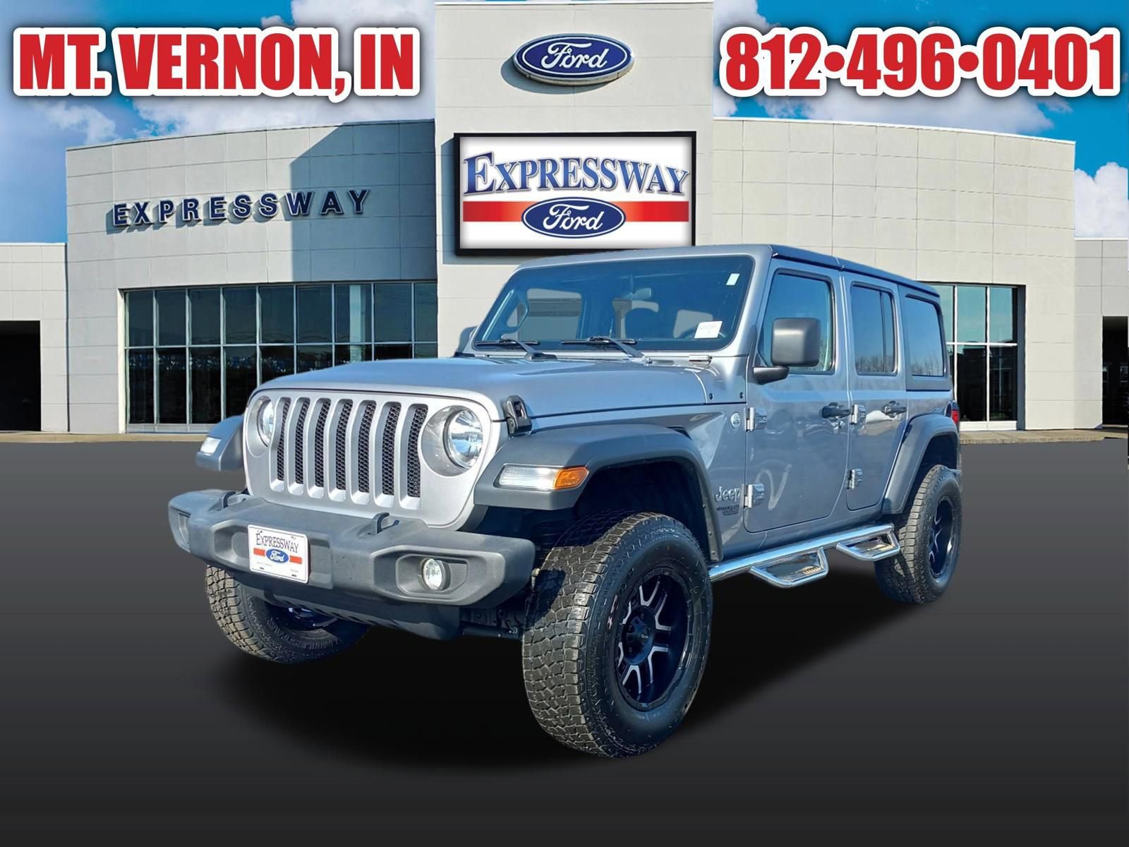 Used 2019 Jeep Wrangler Unlimited Sport S AWD/4WD image 2