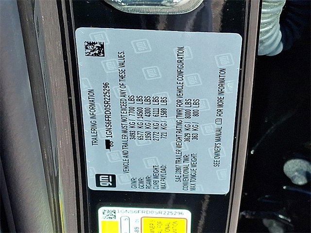 Used 2025 Chevrolet Suburban Premier w/ Sun And Tow Package image 24