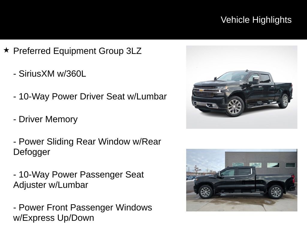 Used 2021 Chevrolet Silverado 1500 High Country w/ Technology Package image 6