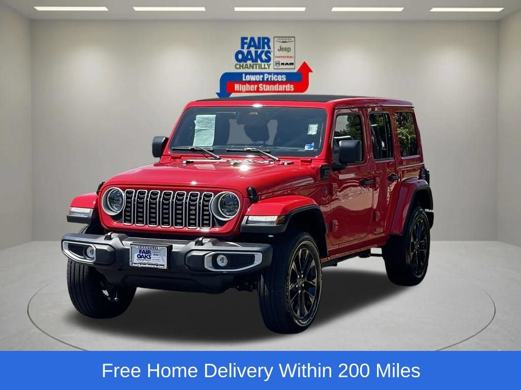 Certified 2025 Jeep Wrangler Unlimited Sahara w/ Safety Group AWD/4WD image 1