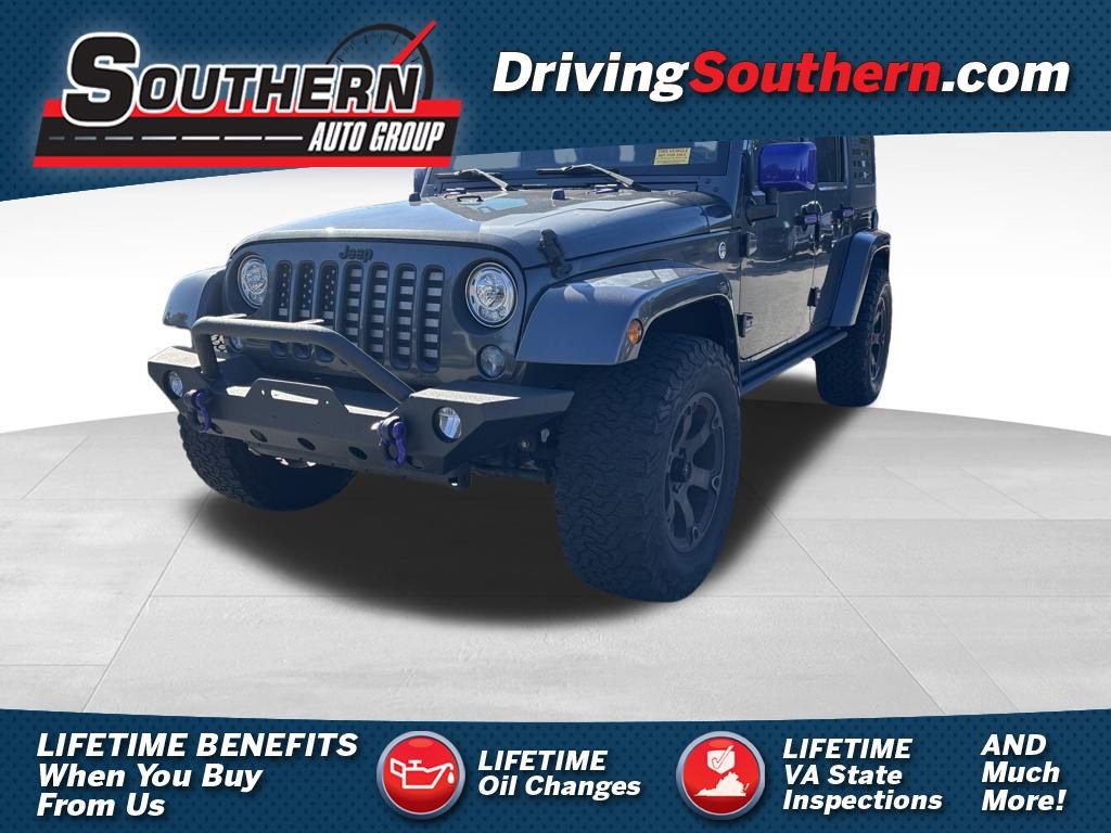 Used 2017 Jeep Wrangler Unlimited Sahara