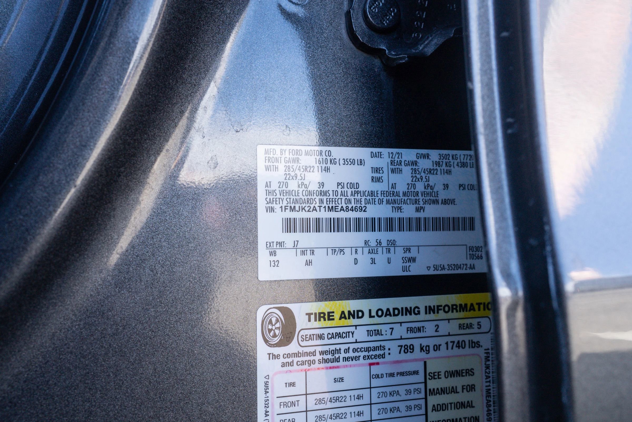 Used 2021 Ford Expedition Max Limited AWD/4WD image 32