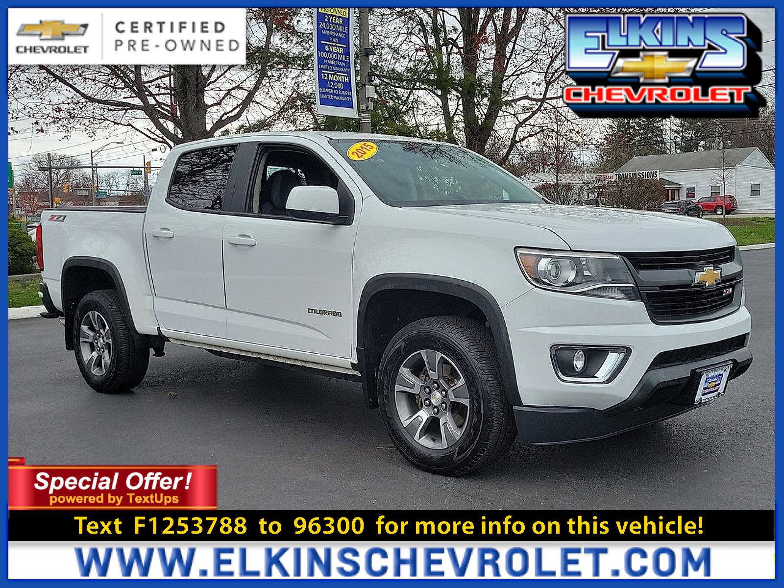 Used 2015 Chevrolet Colorado Z71 AWD/4WD image 1