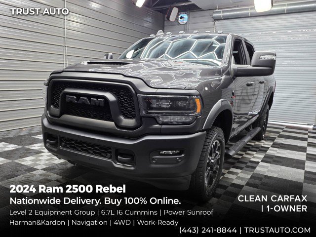 Used 2024 RAM 2500 Rebel w/ Level 2 Equipment Group