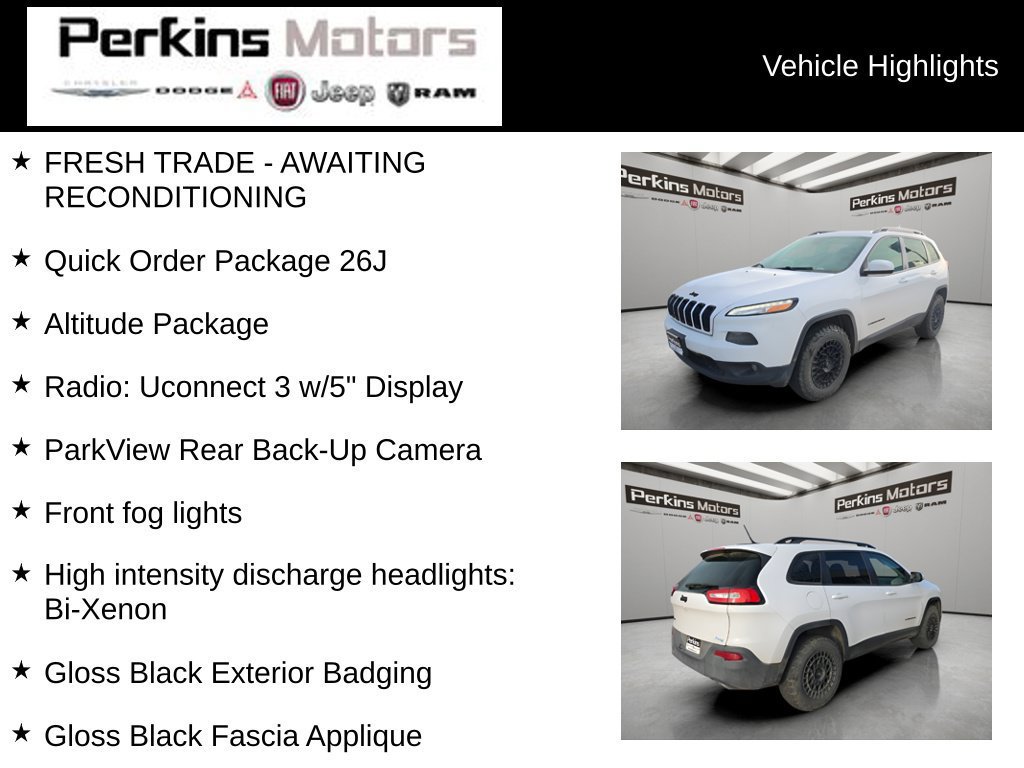 Used 2018 Jeep Cherokee Latitude w/ Altitude Package AWD/4WD image 15