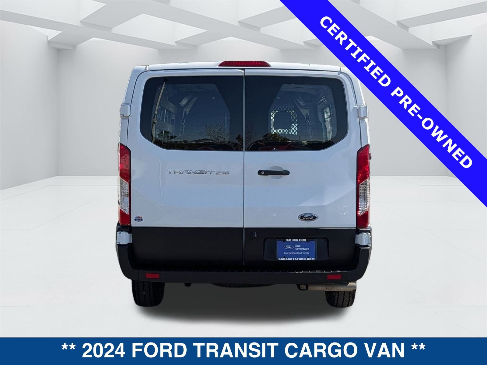 Certified 2024 Ford Transit 250 Low Roof w/ Exterior Upgrade Package RWD image 5