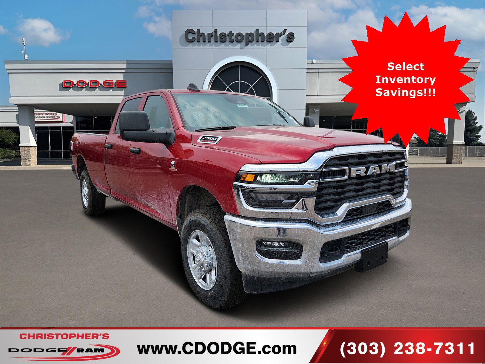New 2026 RAM 2500 Tradesman w/ Chrome Appearance Group