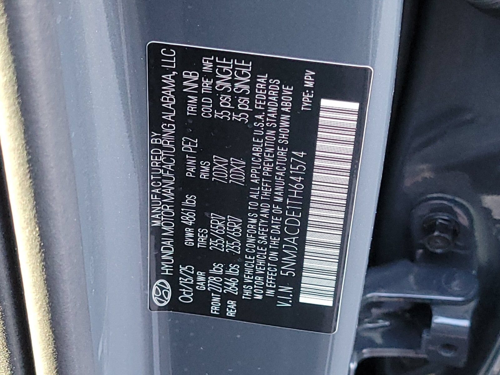 Used 2026 Hyundai Tucson SE AWD/4WD image 25