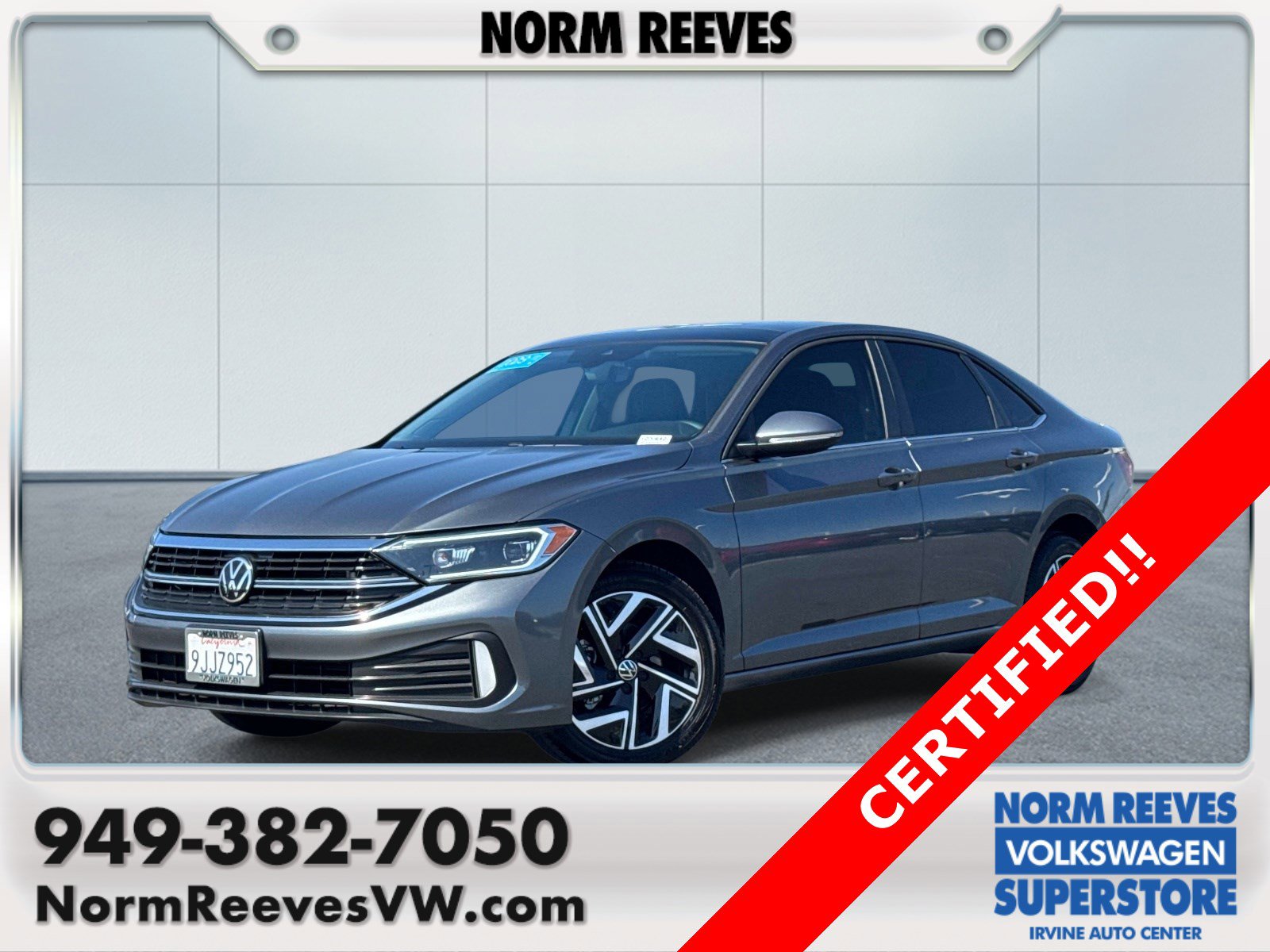 Certified 2023 Volkswagen Jetta SEL