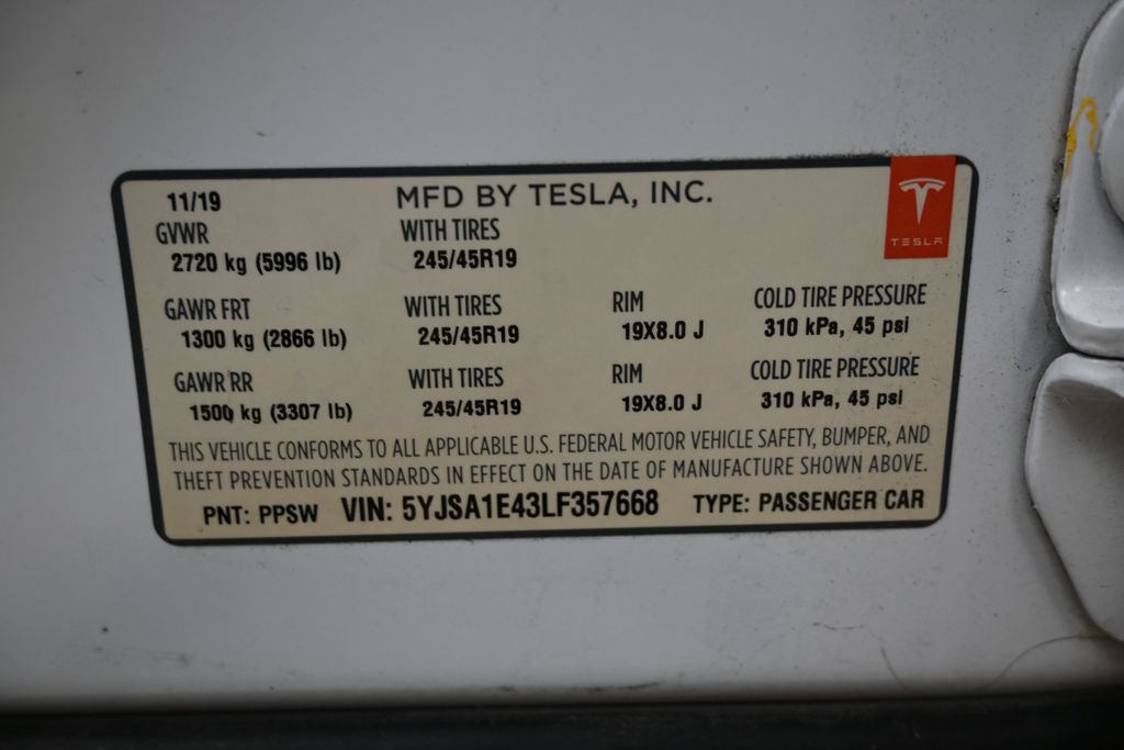 Used 2020 Tesla Model S Performance AWD/4WD image 41