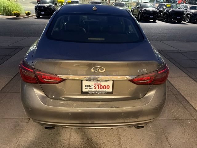 Used 2018 INFINITI Q50 Luxe w/ Essential Package (3.0T Luxe) RWD image 7