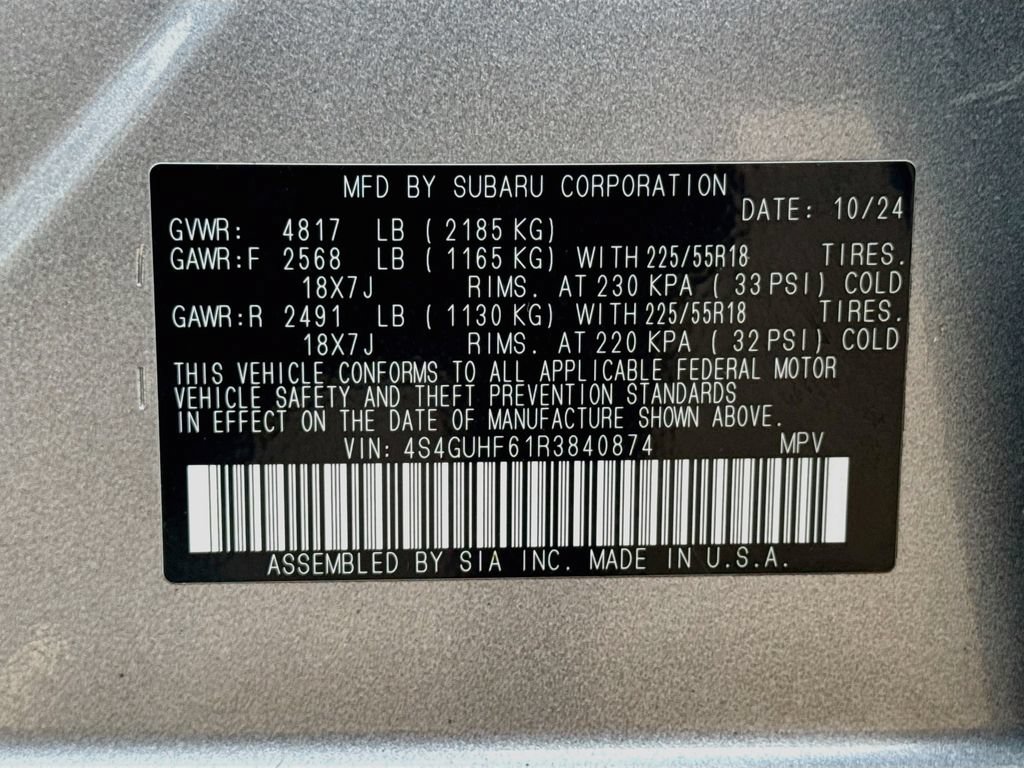 Certified 2024 Subaru Crosstrek 2.5i Sport AWD/4WD image 27