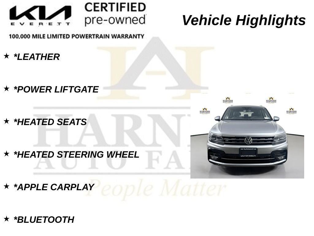 Used 2019 Volkswagen Tiguan SEL Premium R-Line AWD/4WD image 18