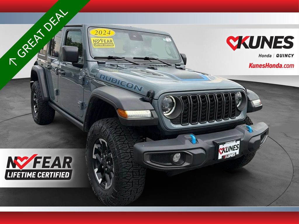 Used 2024 Jeep Wrangler Unlimited Rubicon 4xe