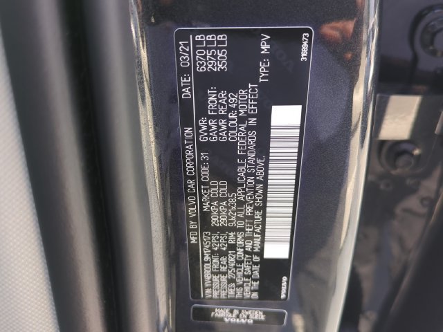 Used 2021 Volvo XC90 T8 Inscription w/ Advanced Package AWD/4WD image 32
