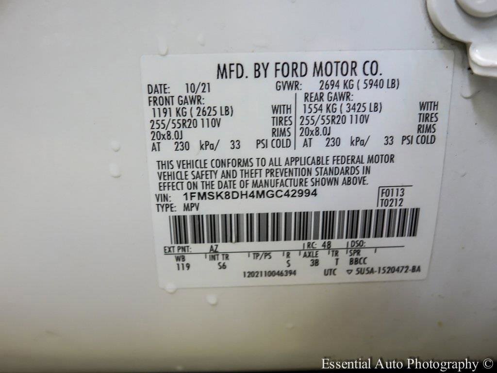 Certified 2021 Ford Explorer XLT w/ Equipment Group 202A image 29