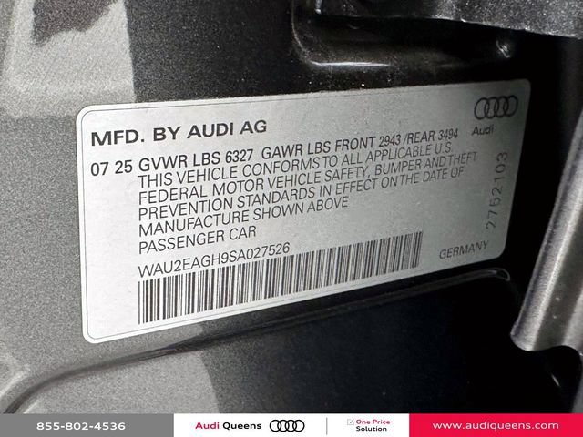 Used 2025 Audi S6 e-tron Premium Plus w/ Premium Plus AWD/4WD image 36