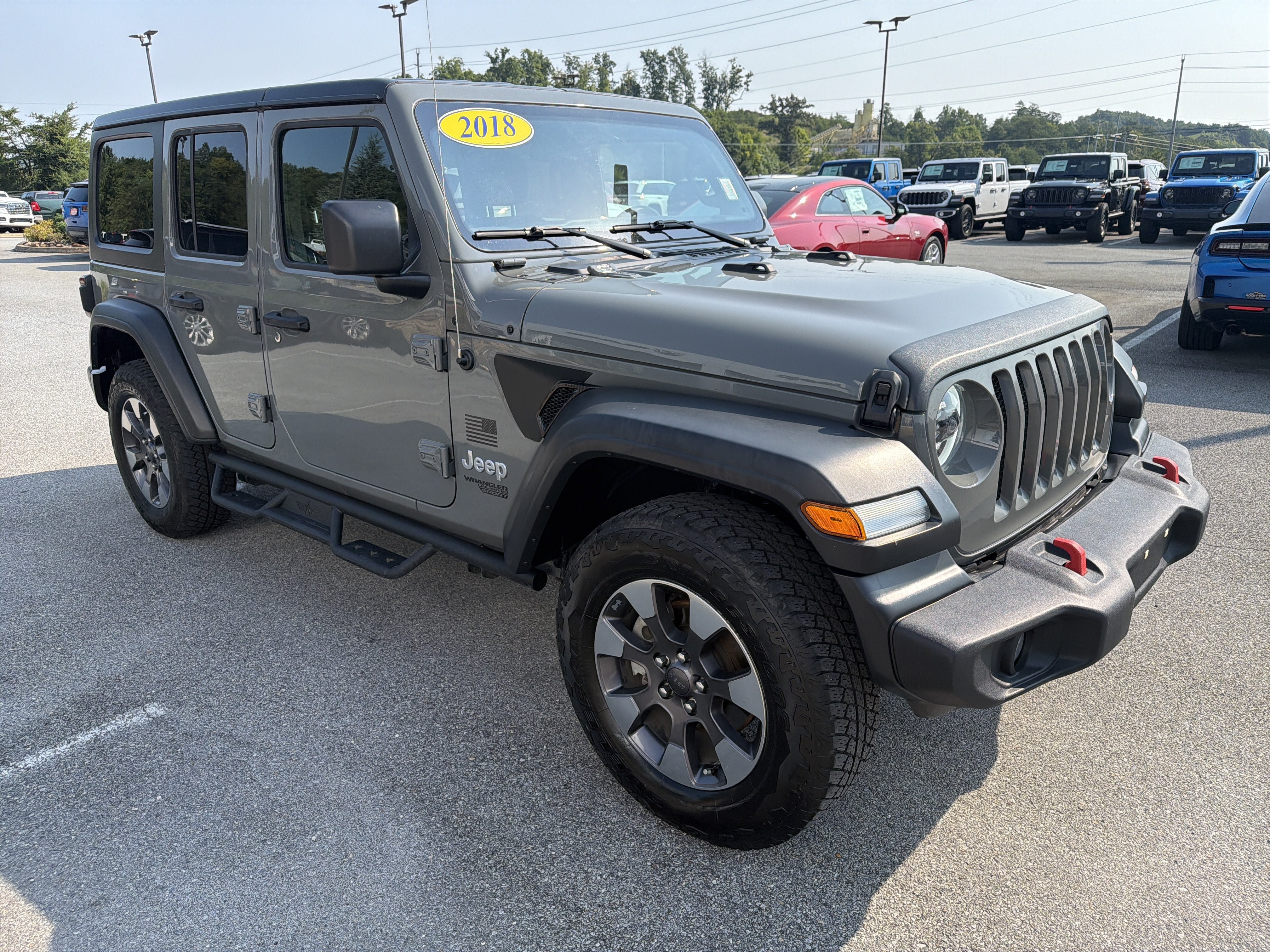 Used 2018 Jeep Wrangler Unlimited Sport S AWD/4WD image 6
