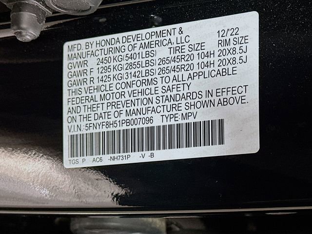 Certified 2023 Honda Passport EX-L image 36