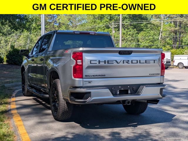 Certified 2025 Chevrolet Silverado 1500 Custom w/ Turbomax Blackout Package AWD/4WD image 4