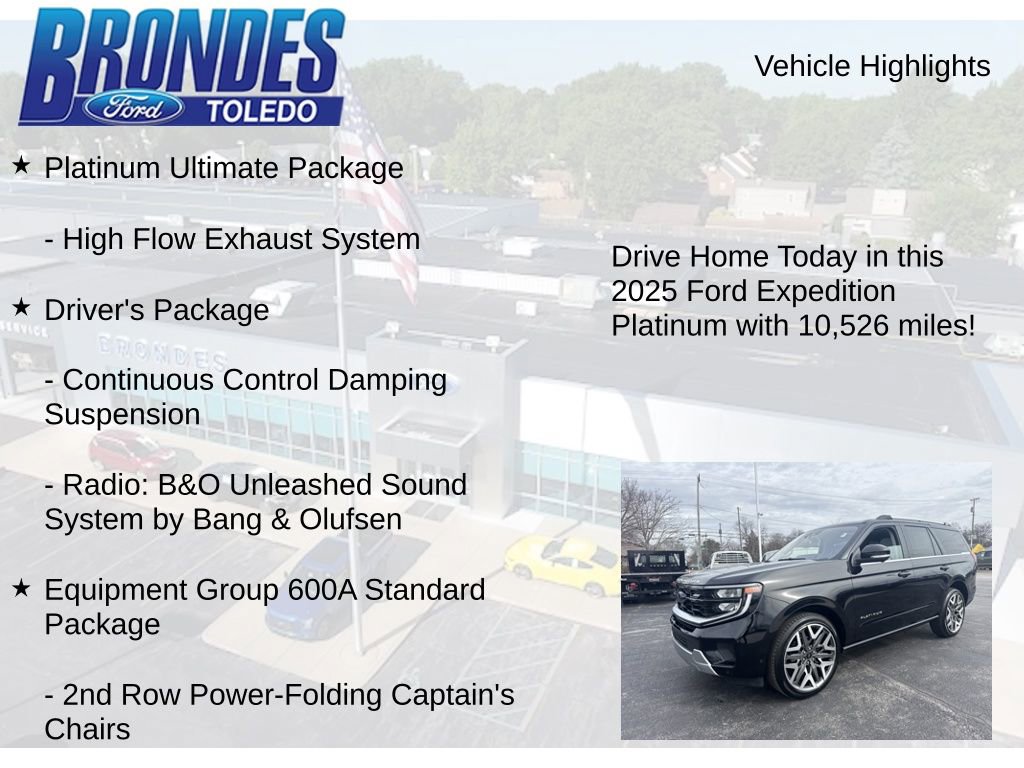 Used 2025 Ford Expedition Platinum w/ Platinum Ultimate Package image 17