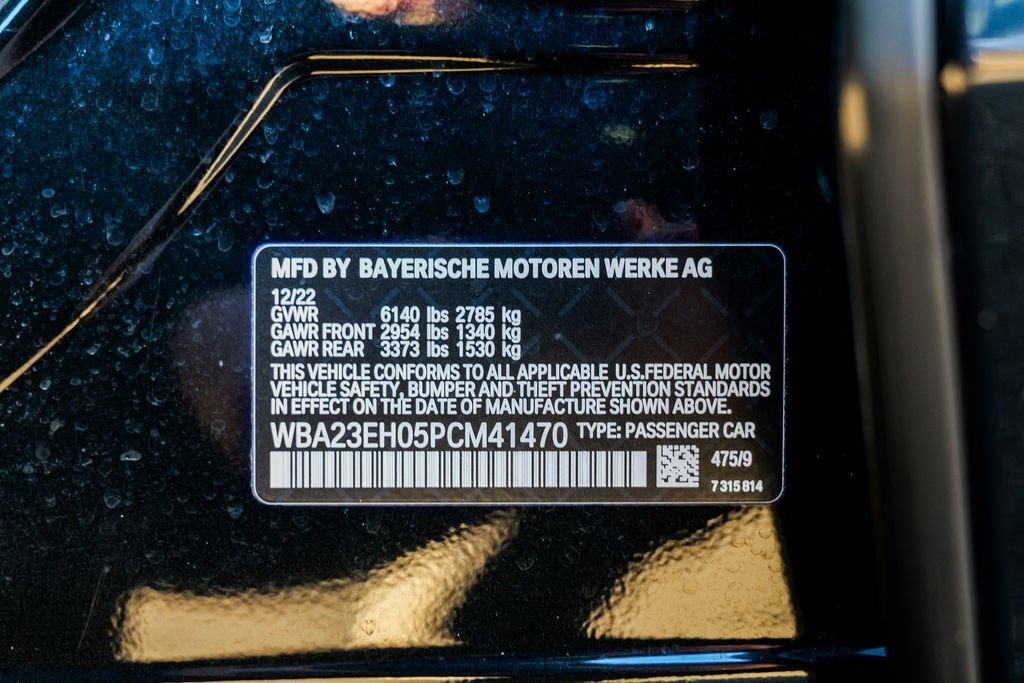 Used 2023 BMW 740i w/ Parking Assistance Package image 73