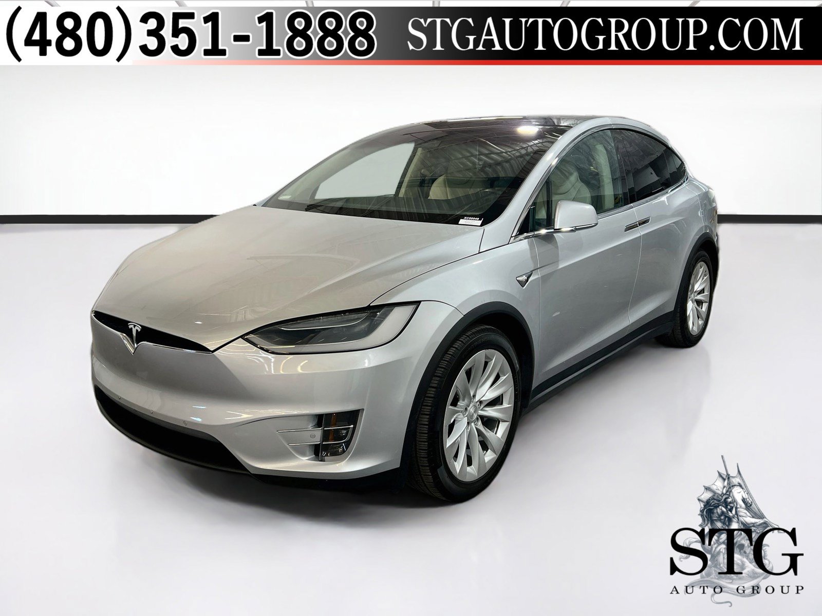 Used 2018 Tesla Model X 75D AWD/4WD image 1