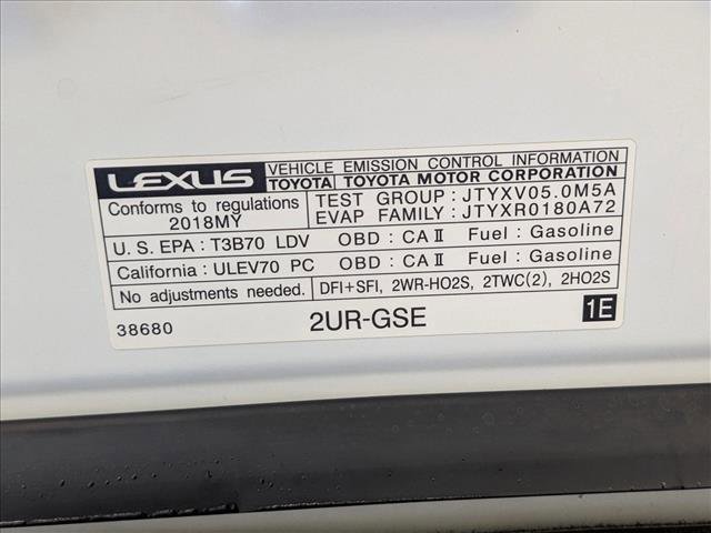 Used 2018 Lexus LC 500 Coupe image 21