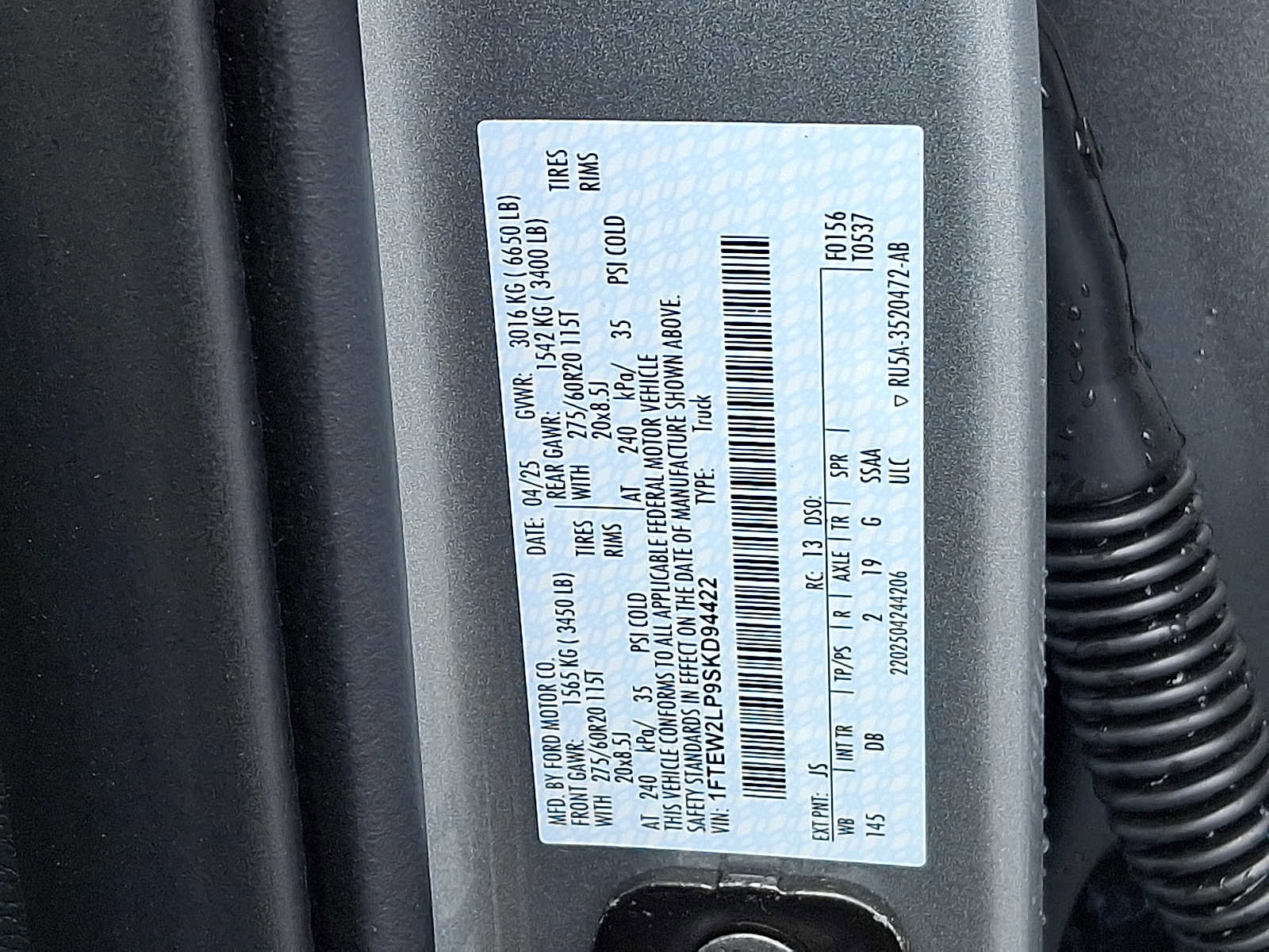 New 2025 Ford F150 STX w/ Equipment Group 200A image 20