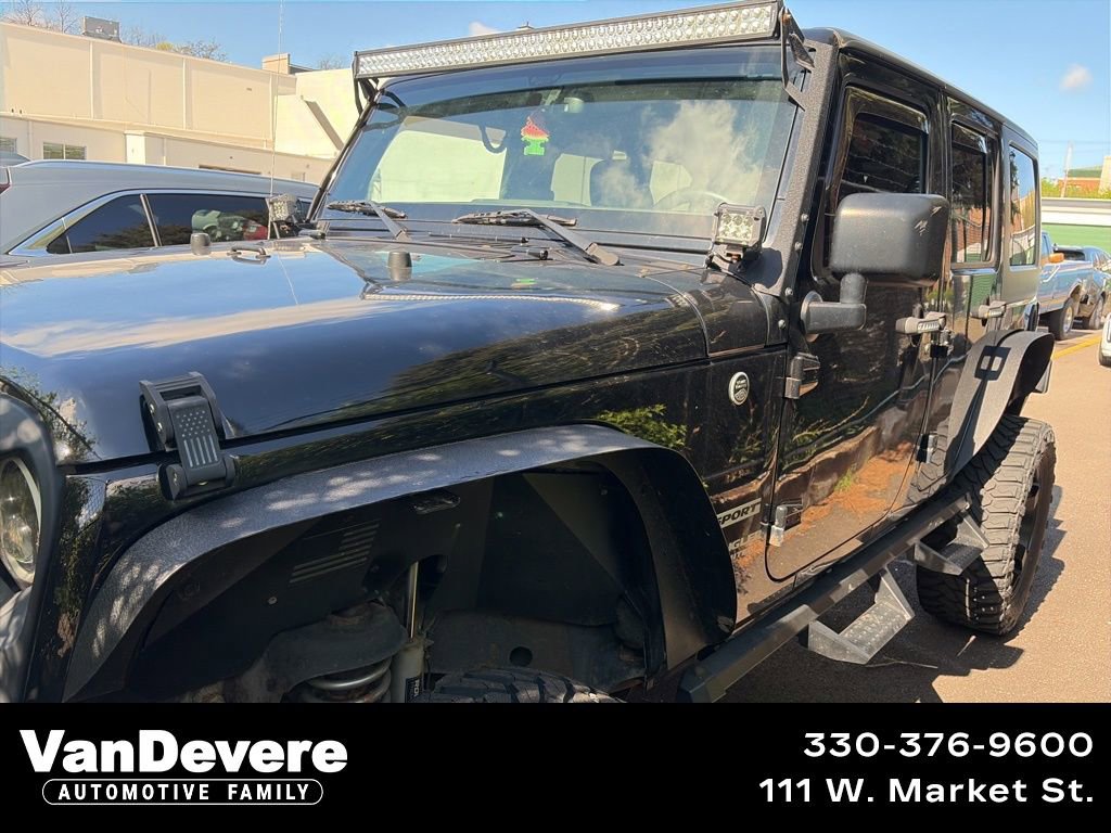 Used 2017 Jeep Wrangler Unlimited Sport w/ Quick Order Package 24S image 1