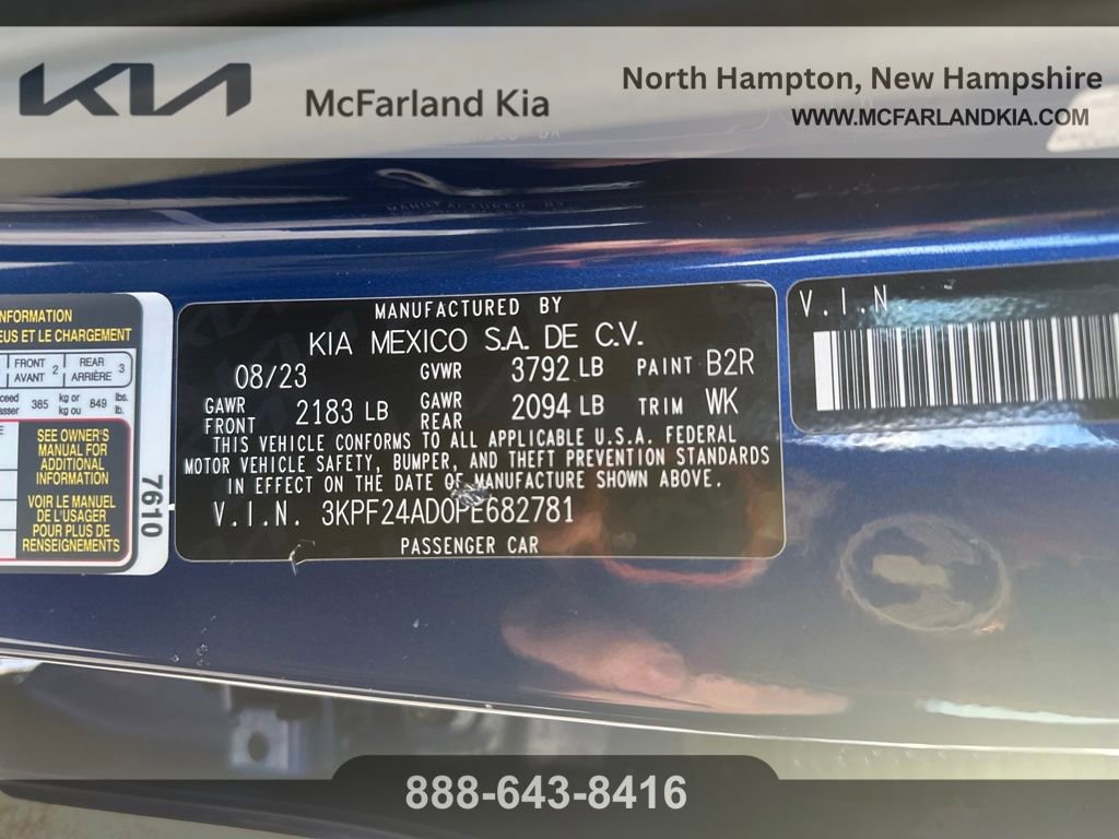 Used 2023 Kia Forte LXS image 26