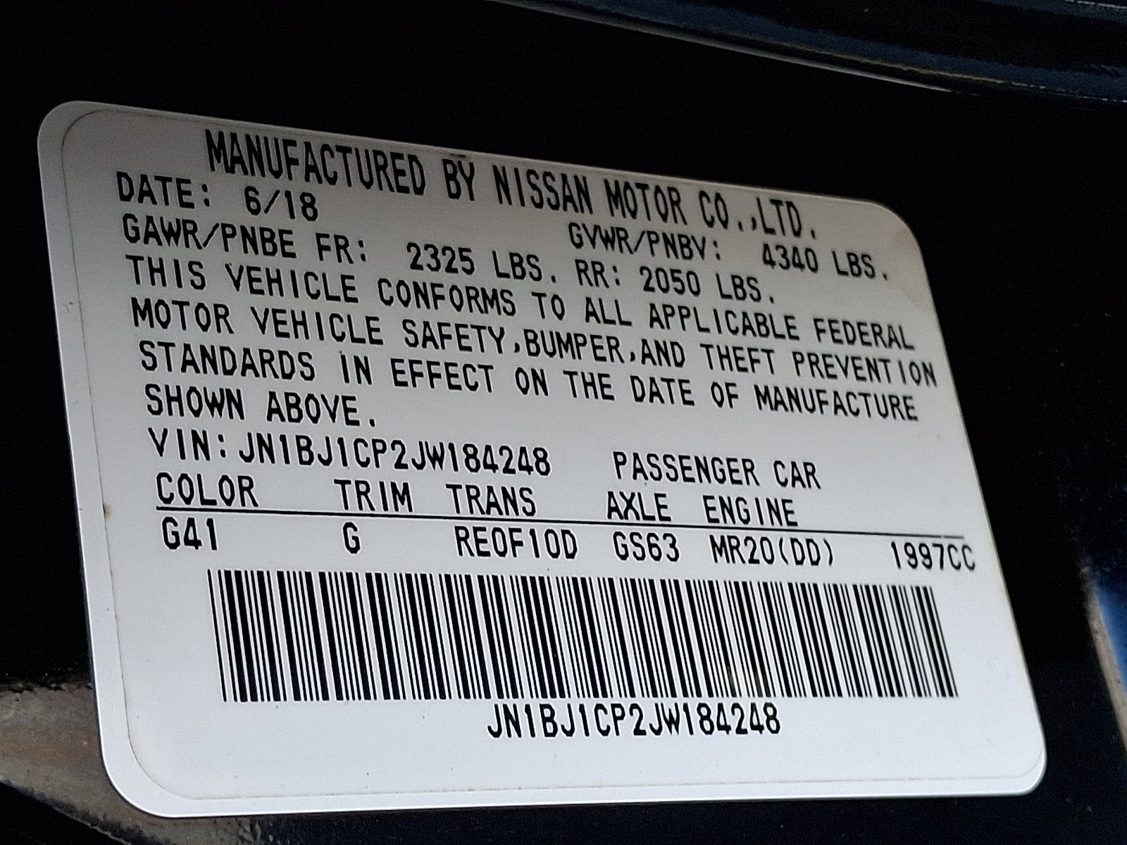 Used 2018 Nissan Rogue Sport S w/ S Appearance Package FWD image 27