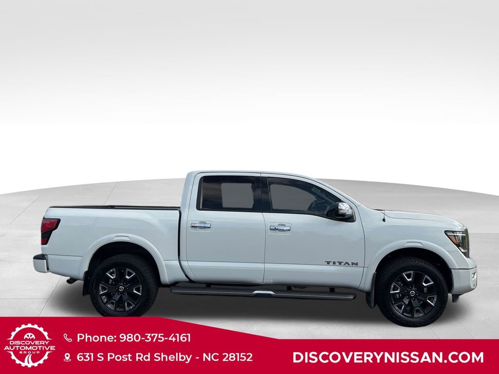 Certified 2021 Nissan Titan Platinum Reserve w/ Off Road Protection Package AWD/4WD image 5
