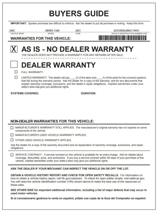 Used 2021 GMC Sierra 1500 SLT AWD/4WD image 28