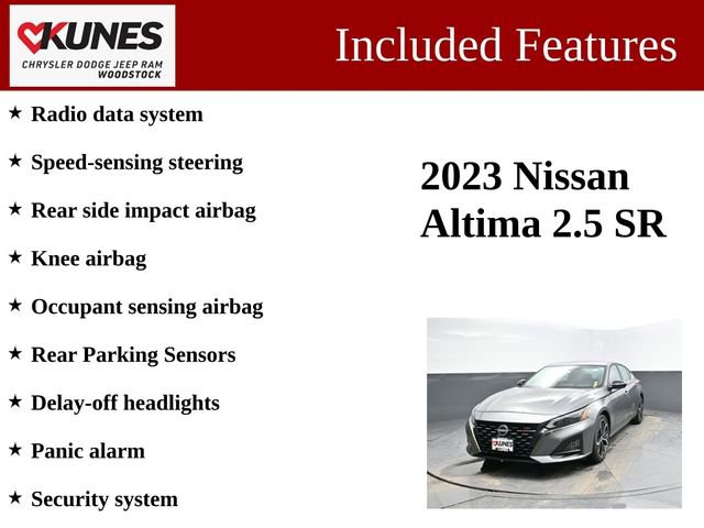 Used 2023 Nissan Altima 2.5 SR image 3