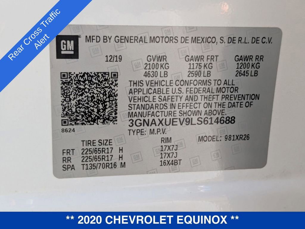 Used 2020 Chevrolet Equinox LT image 41