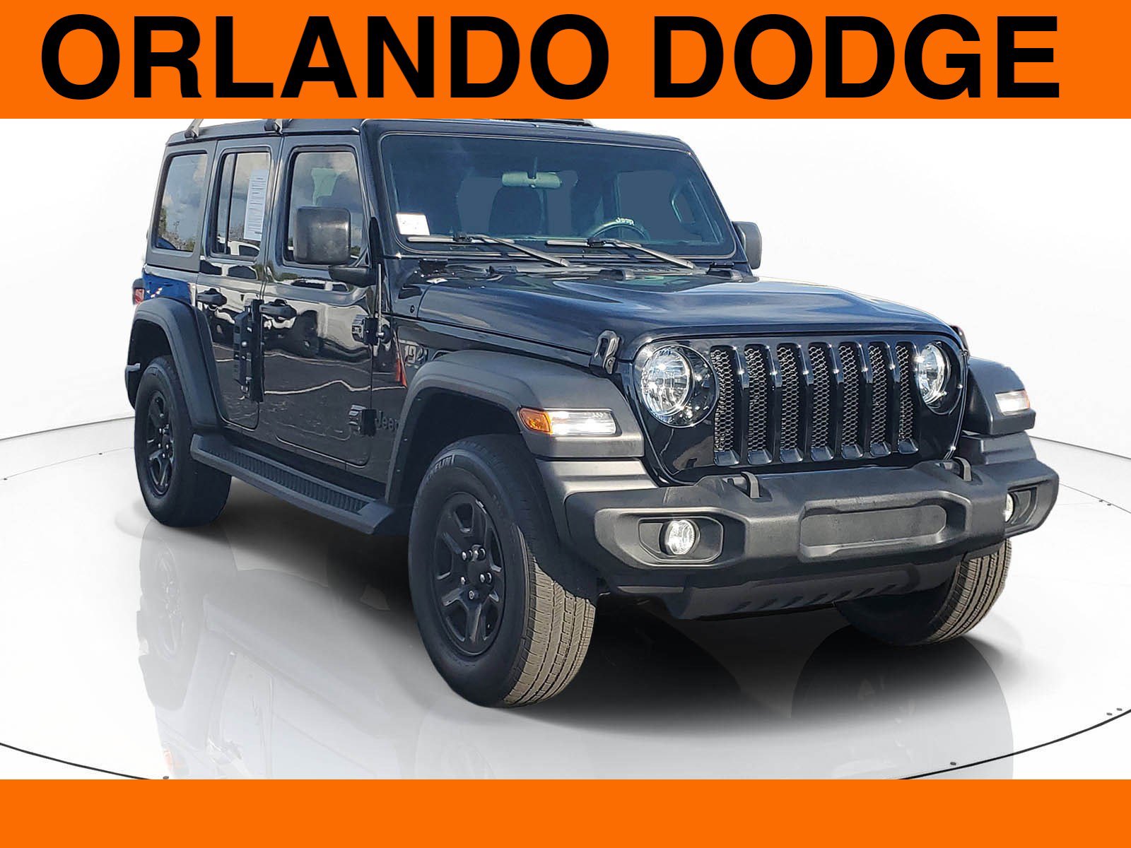 Used 2023 Jeep Wrangler Sport image 1