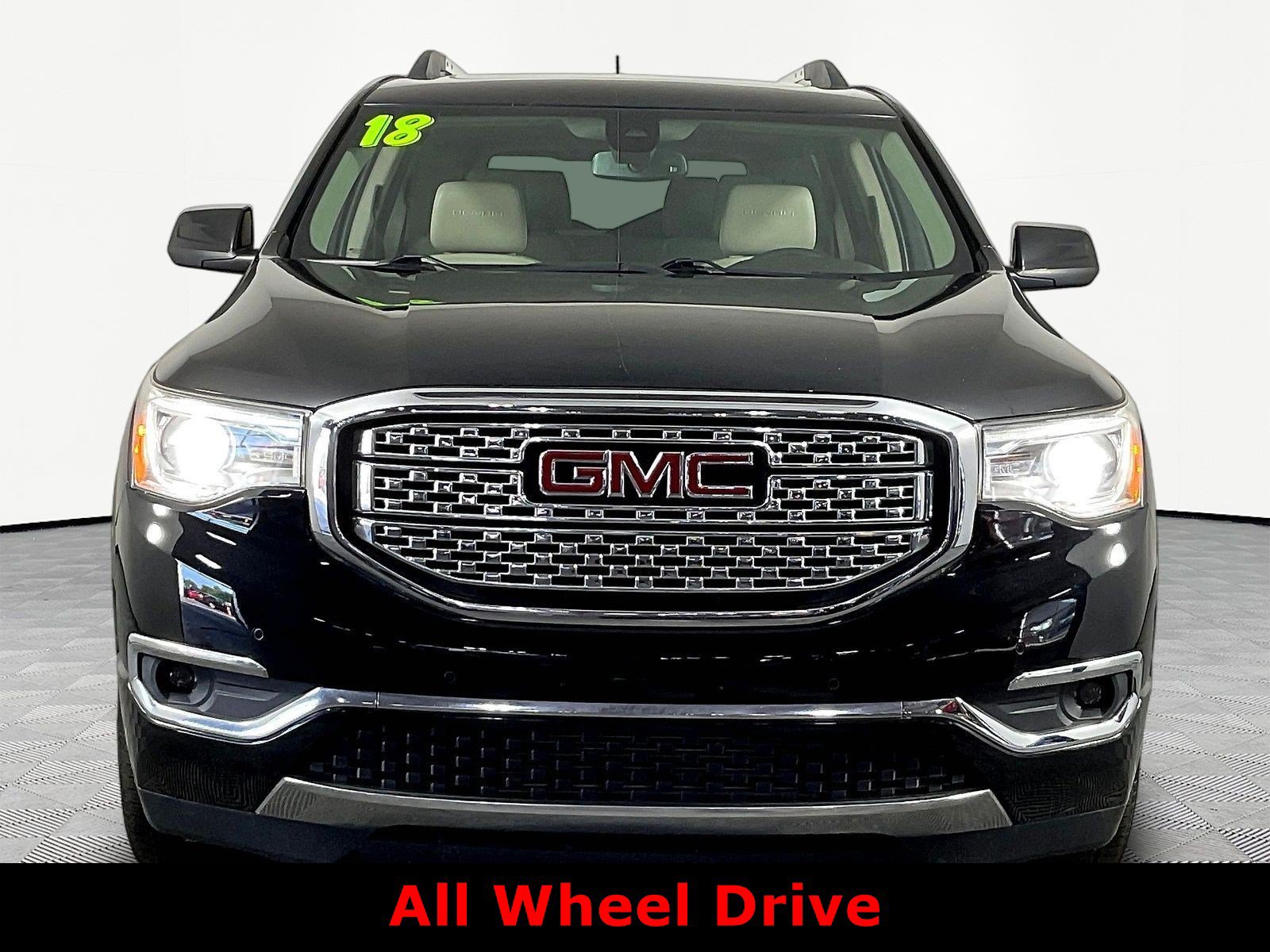 Used 2018 GMC Acadia Denali w/ LPO, Floor Liner Package AWD/4WD image 2