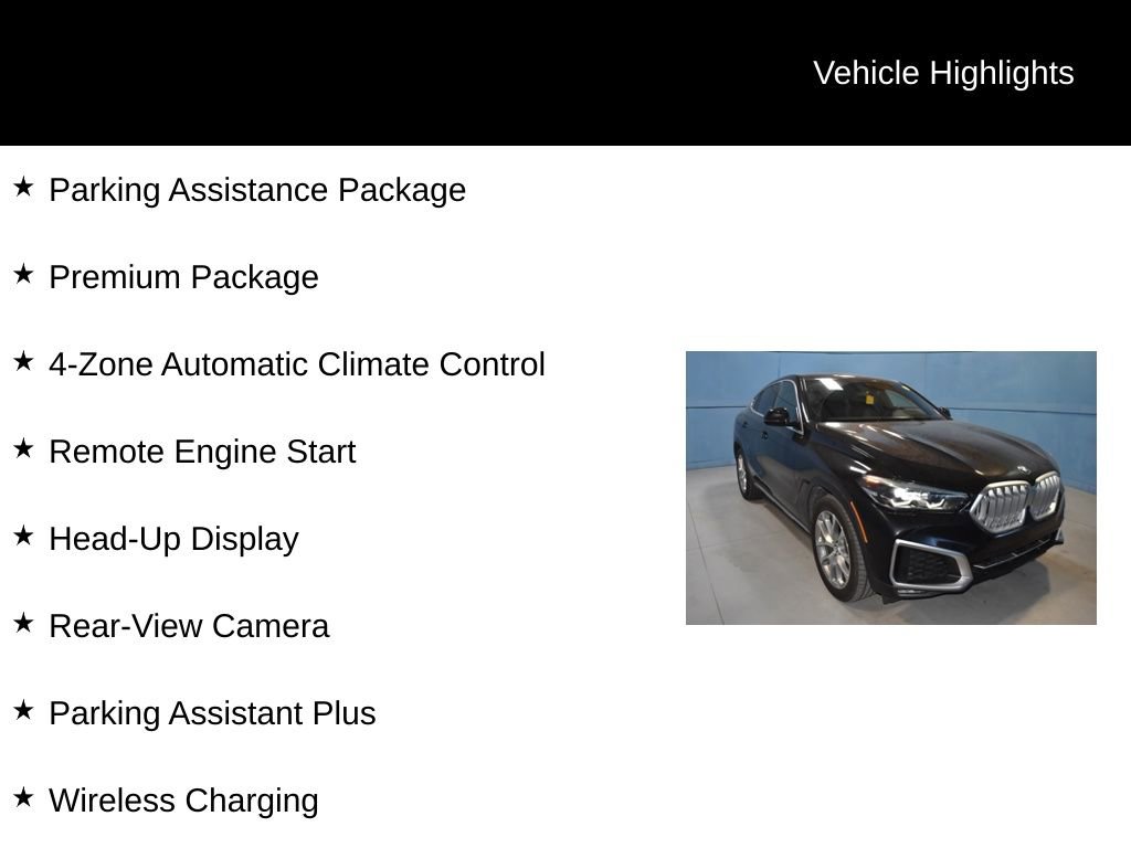 Used 2020 BMW X6 xDrive40i w/ Premium Package image 37