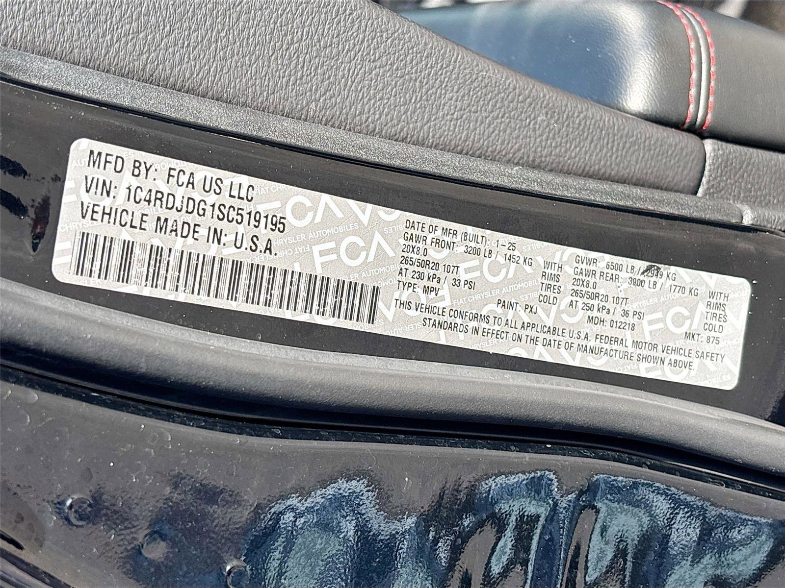 Used 2025 Dodge Durango GT AWD/4WD image 39