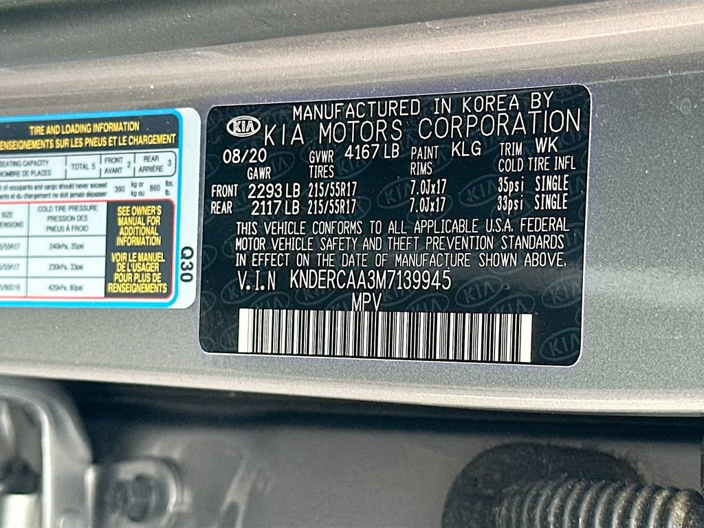 Certified 2021 Kia Seltos EX AWD/4WD image 31