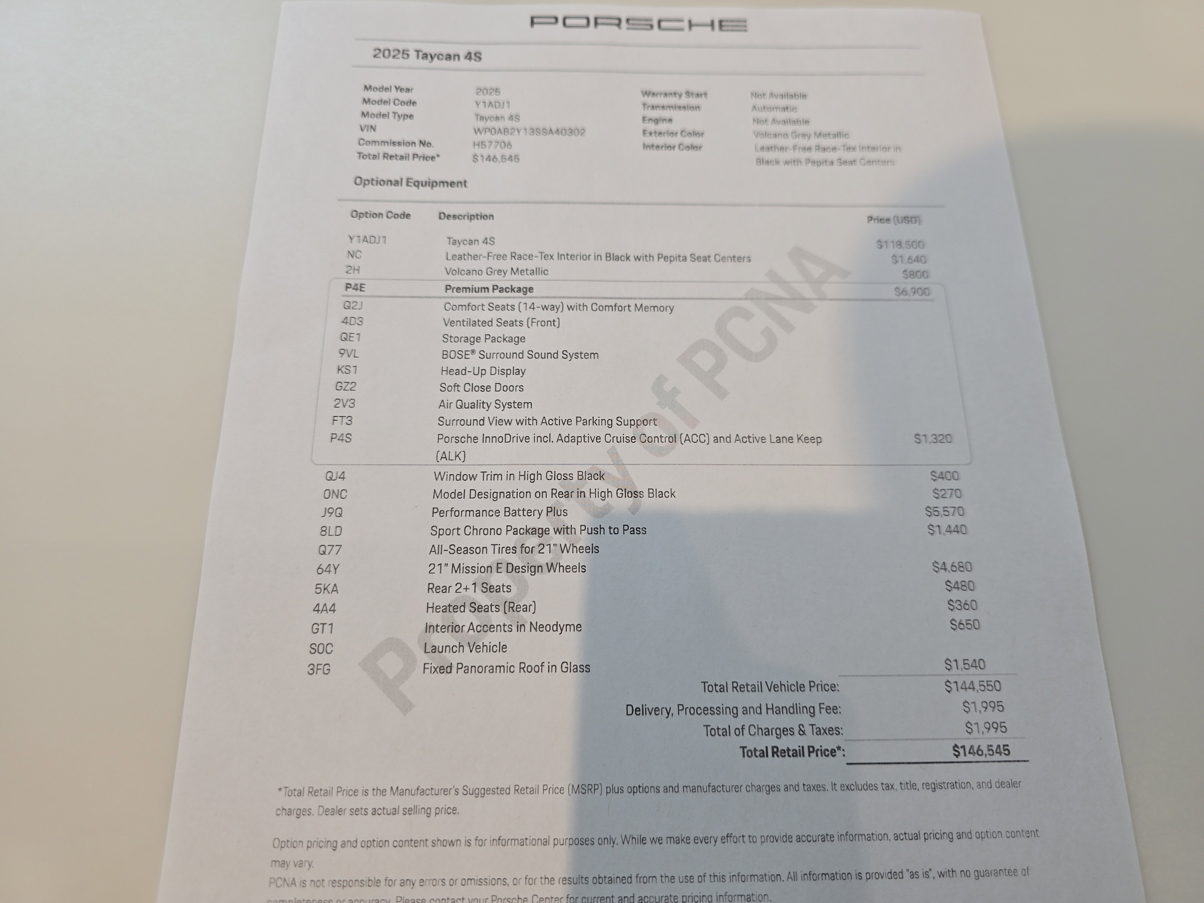 New 2025 Porsche Taycan 4S image 31