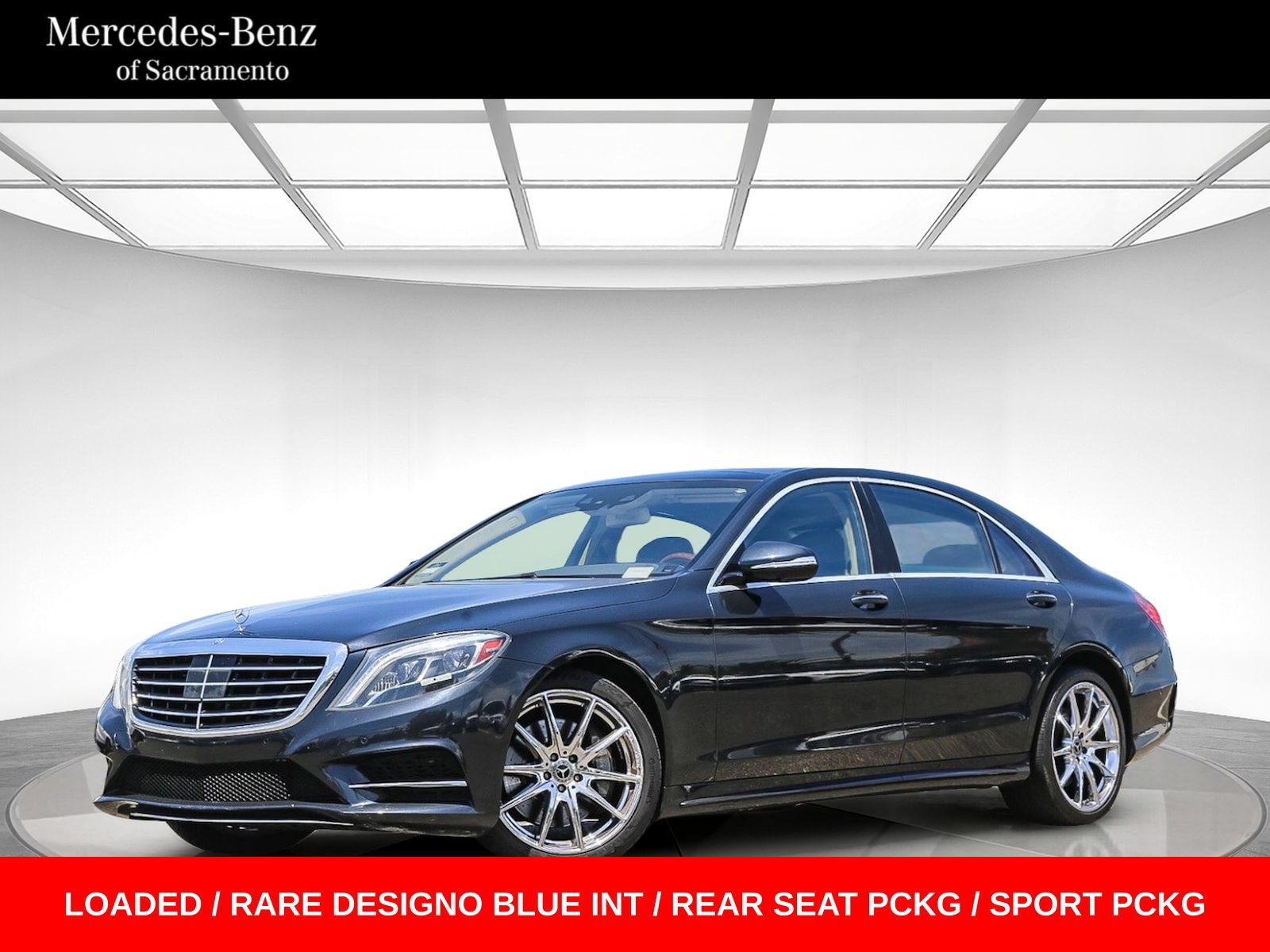 Used 2014 Mercedes-Benz S 550 Sedan w/ Sport Package Plus One image 1
