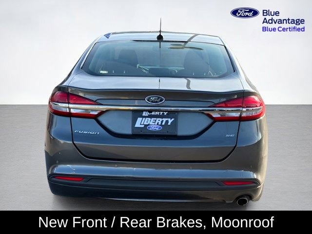 Certified 2017 Ford Fusion SE w/ Fusion SE Technology Package image 4