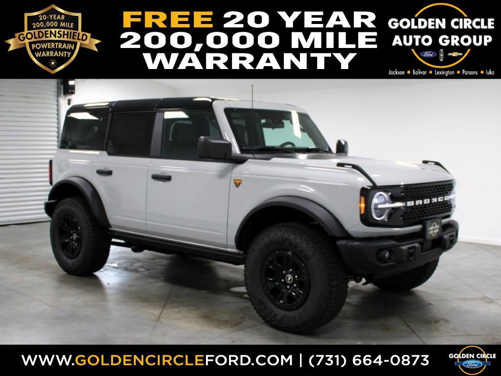 New 2026 Ford Bronco Badlands w/ Wildtrak Package AWD/4WD 360° Tour