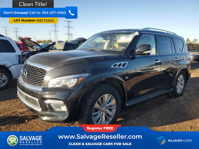 Used 2017 INFINITI QX80 2WD