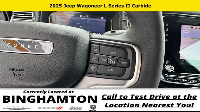 New 2025 Jeep Wagoneer L Series II w/ HD Trailer Tow Package w/25F AWD/4WD image 37
