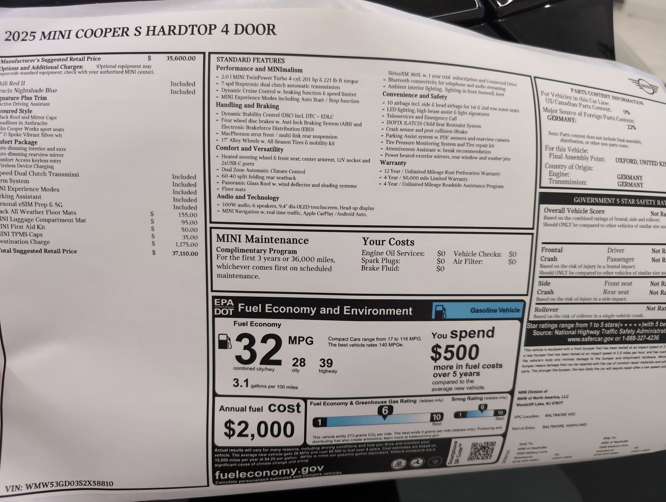 New 2025 MINI Cooper S image 24