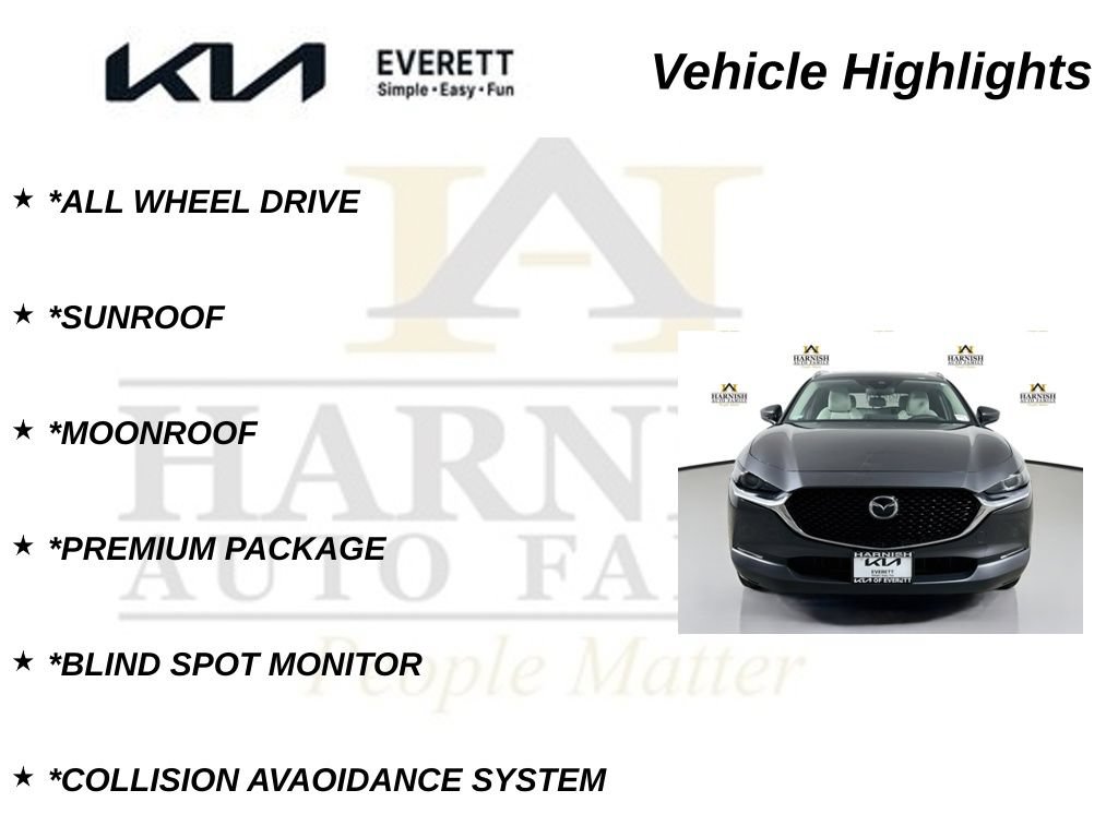 Used 2021 MAZDA CX-30 AWD 2.5 S w/ Premium Package image 9